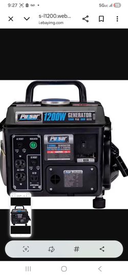 2stroke Generator 1200w