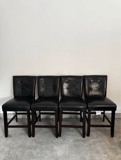 leather chair set