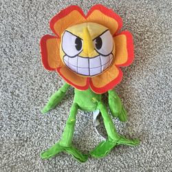 Funko Cuphead Cagney Carnation plush