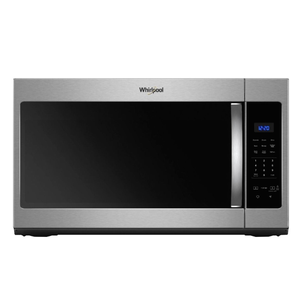 whirlpool stainless over-the-range microwave With Hood