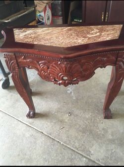 Antique wall table