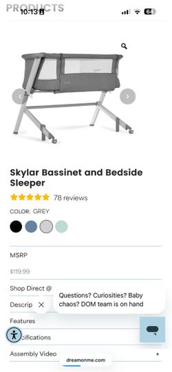 Dream on me bassinet