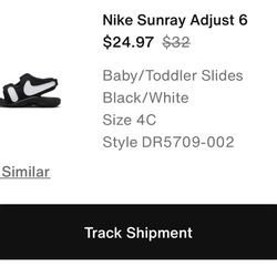 Nike- Sunray 4c Toddler 