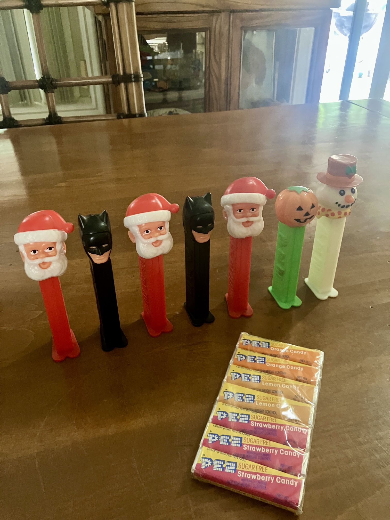 80s Pez Batman Santa Jack O Lantern Snowman SF Giants Vintage Lot