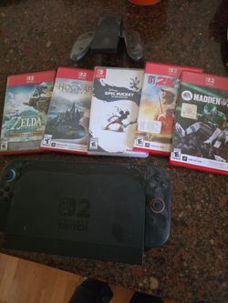 Nintendo switch2 and games