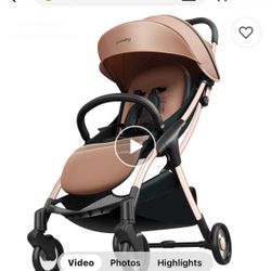 strollers baby for 0-12M newborn baby  * Standard Strollers: Suitable for newborns, these strollers offer a flat recline position and are often more a