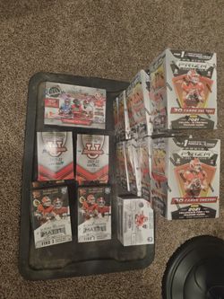 Sealed 2021 Football Card Lot Prizm Bowman Wildcard