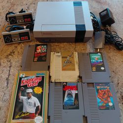 Nintendo nes console video games