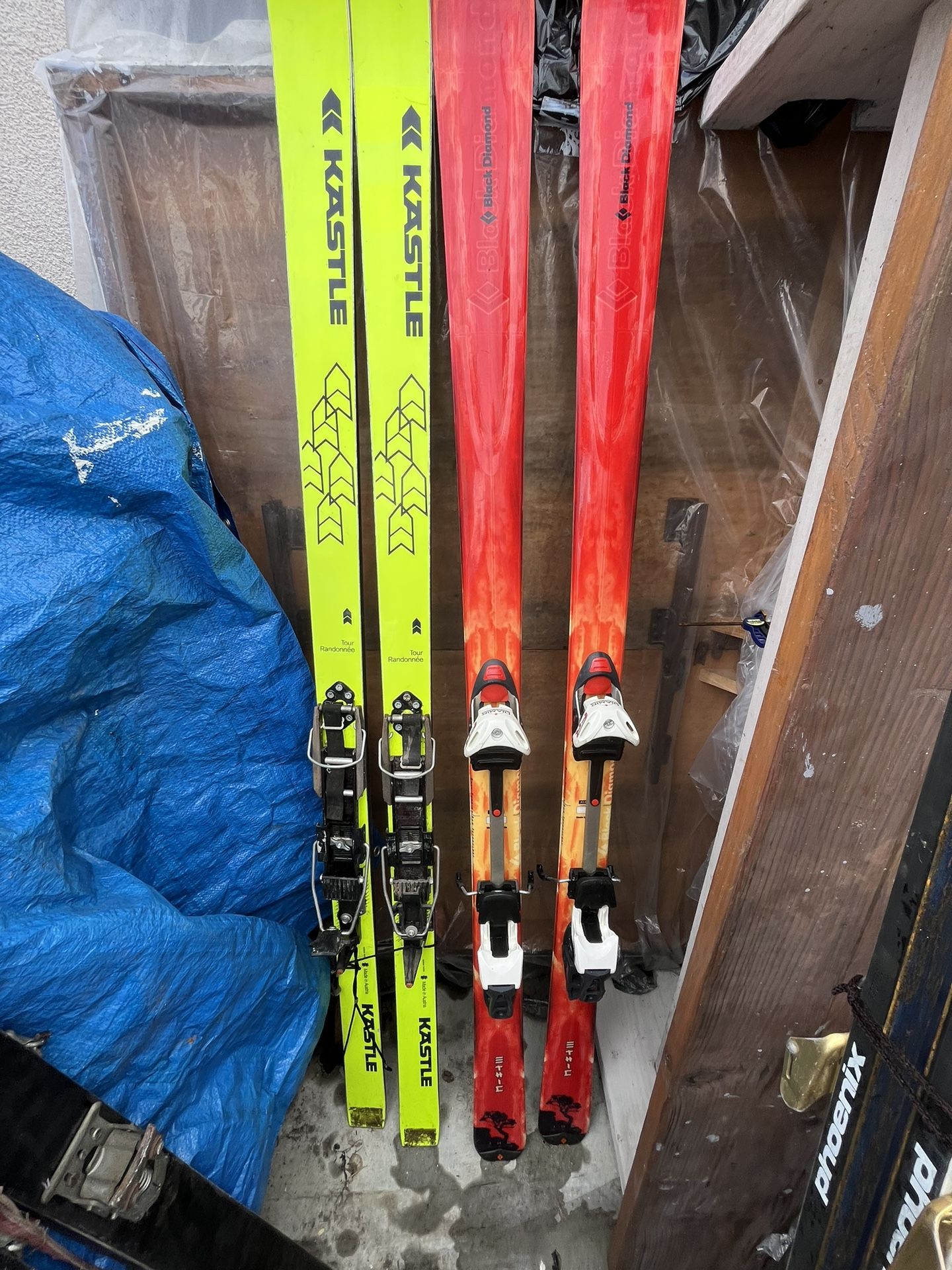 Lots Of Skis And Ski Poles