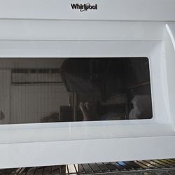 Above Range Microwave Whirlpool White