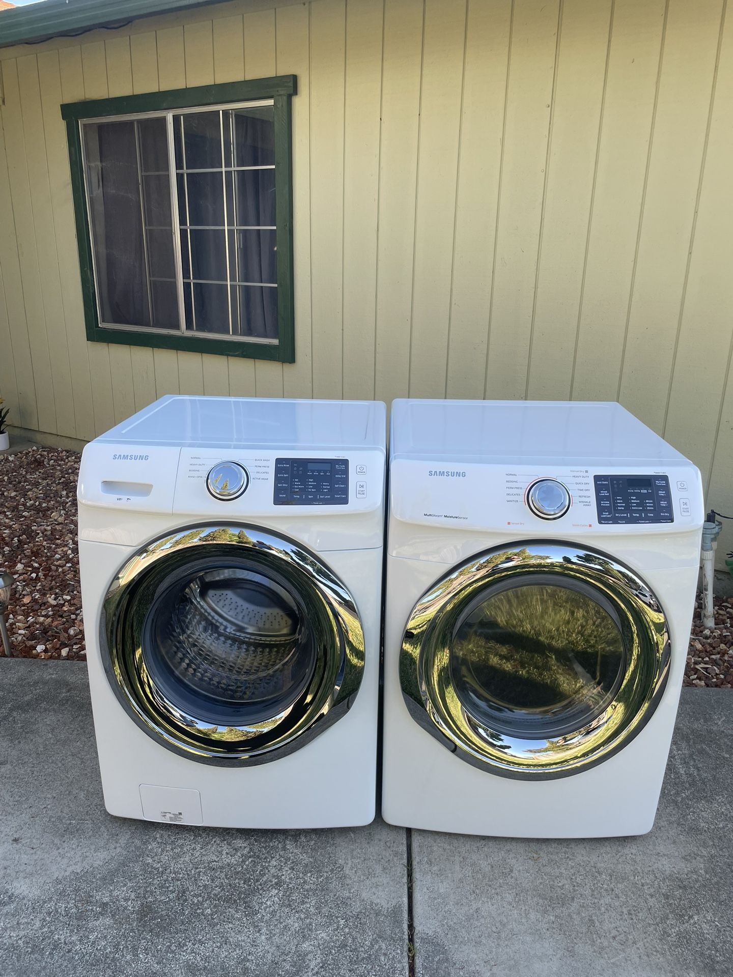 Set Washer & Gas dryer Samsung