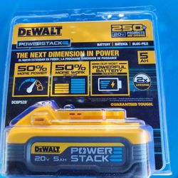 DEWALT DCBP520 POWER STACK 20V MAX 5Ah Battery

