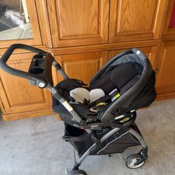 Graco SnugRider Baby Care Seat And Stroller 