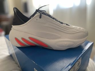 Adidas Originals White Red ADIFOM SLTN Men's Shoes HP3123 new Size 10