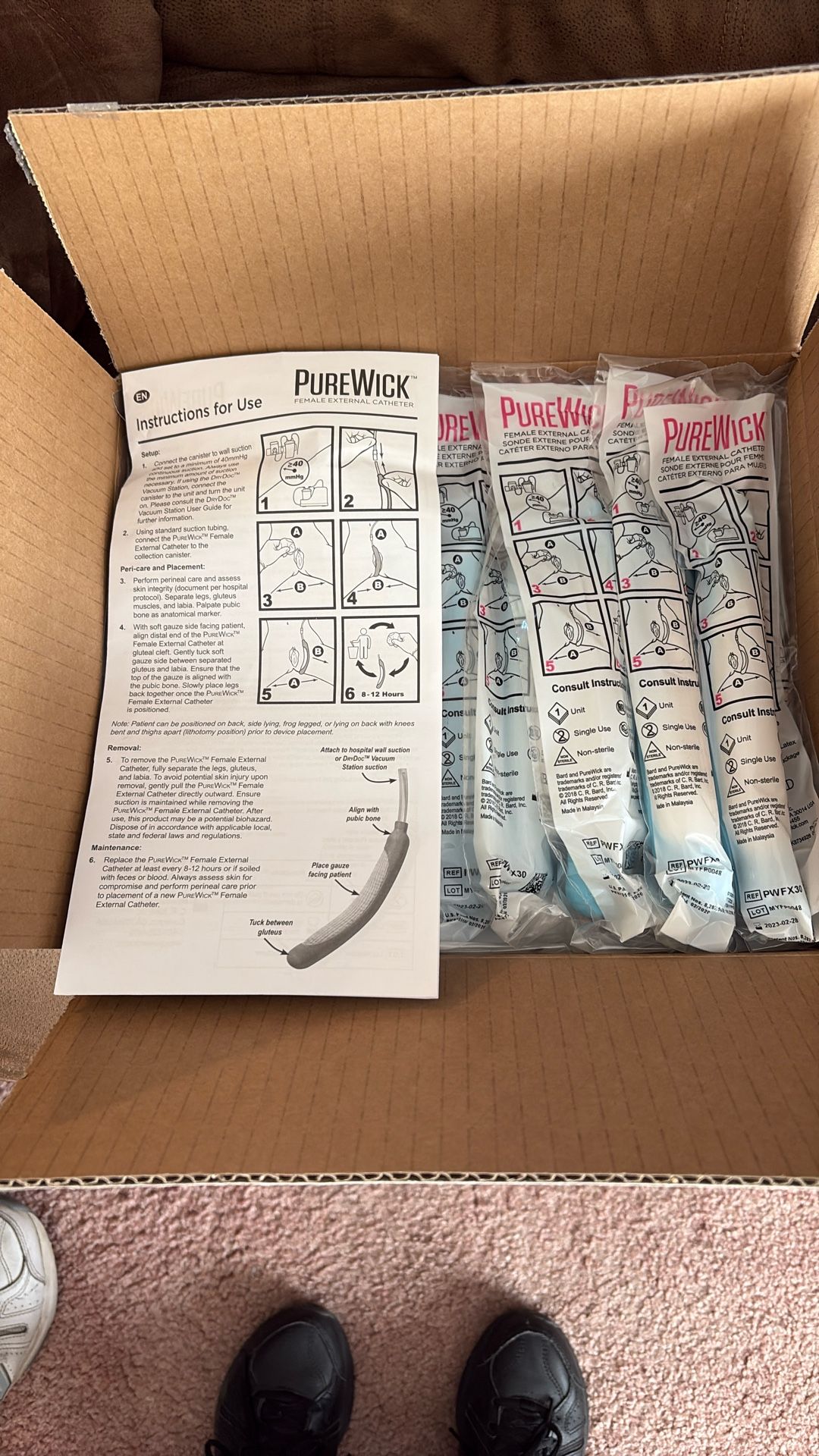 PureWick External Catheters 