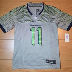 Jaxon Smith-Njigba Seattle Seahawks 2025 Rivalries Collection Limited Jersey - Wolf Gray