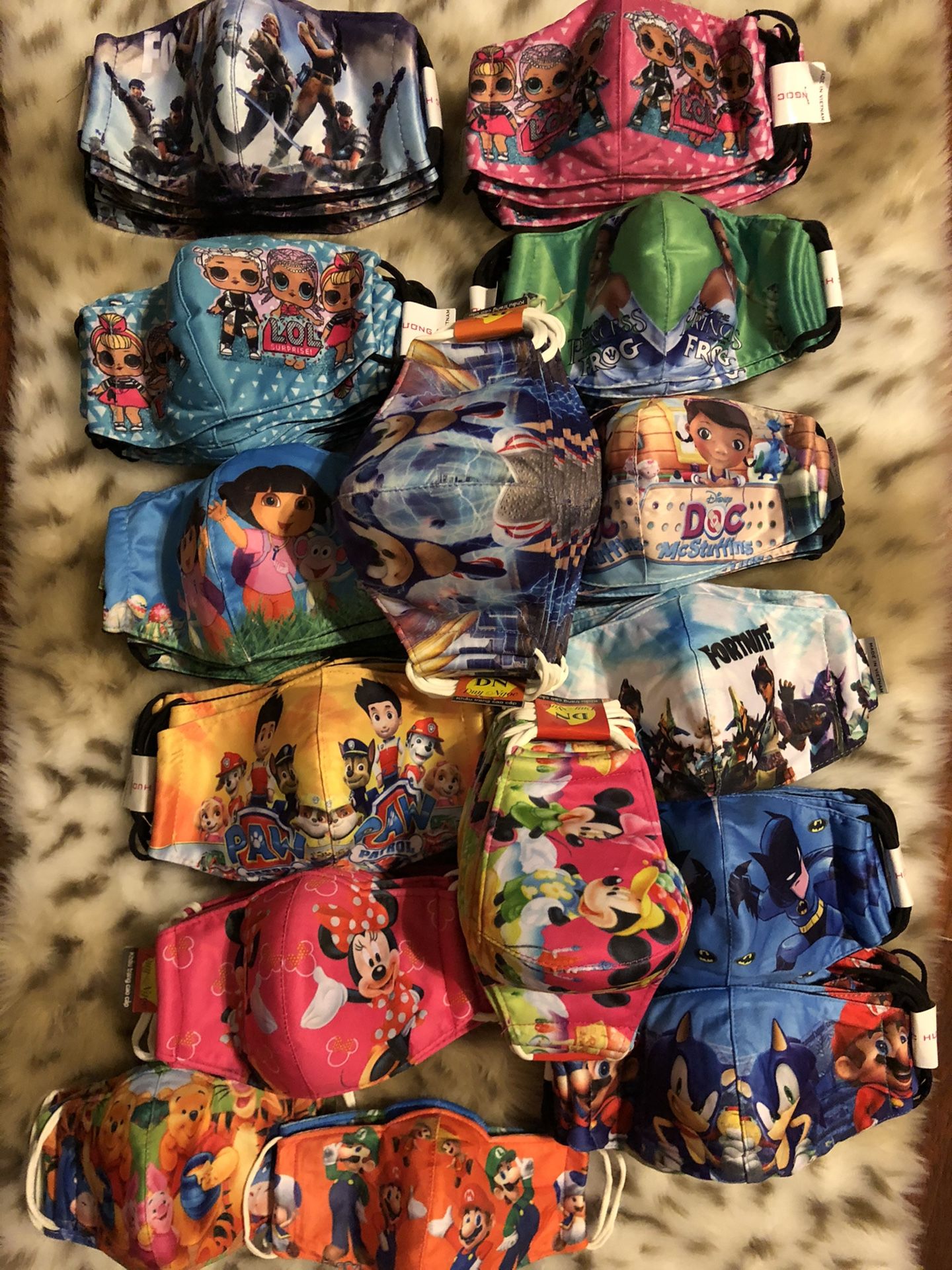 500 kids masks for sale