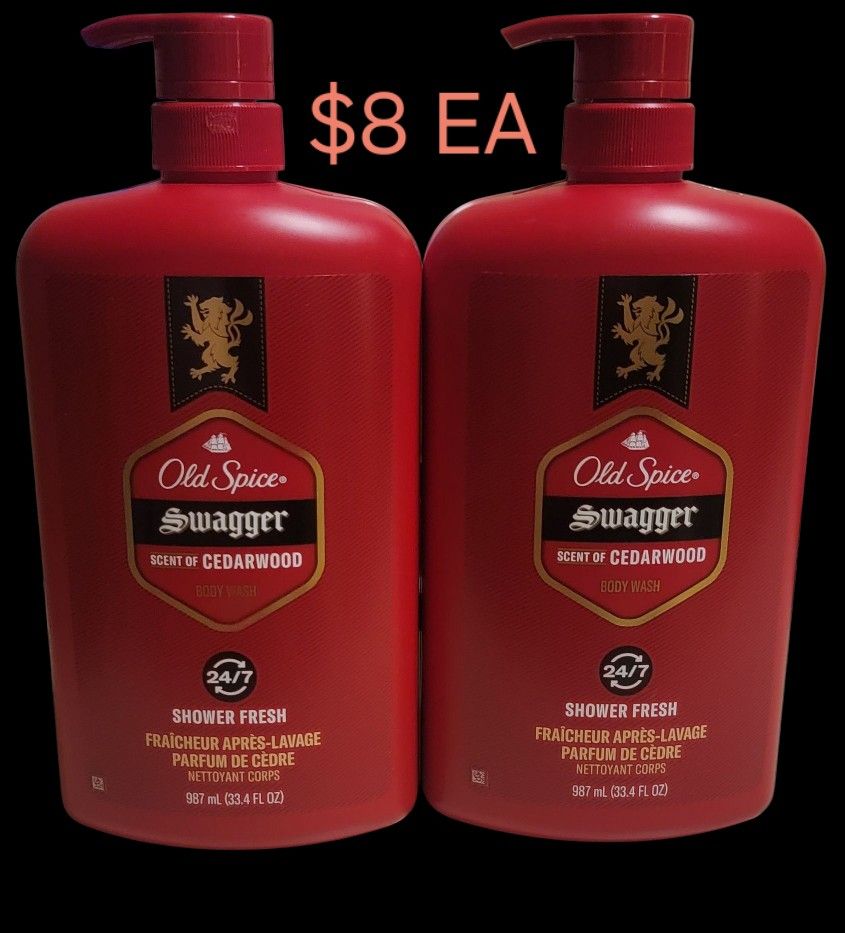 OLD SPICE SWAGGER BODY WASH $8 EA