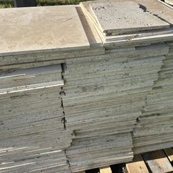 Travertine Marble Tiles 18/18 & 16/16 /265Sqft Beige/ Price Dropped To $600 For All