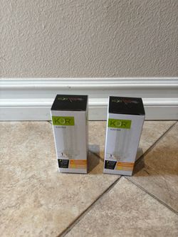 2 pack KOR 26W Triple Tube Compact Fluorescent Bulb, 2700K Warm White.