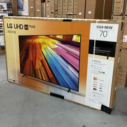 70” LG UT8000 4K HDR SMART TV