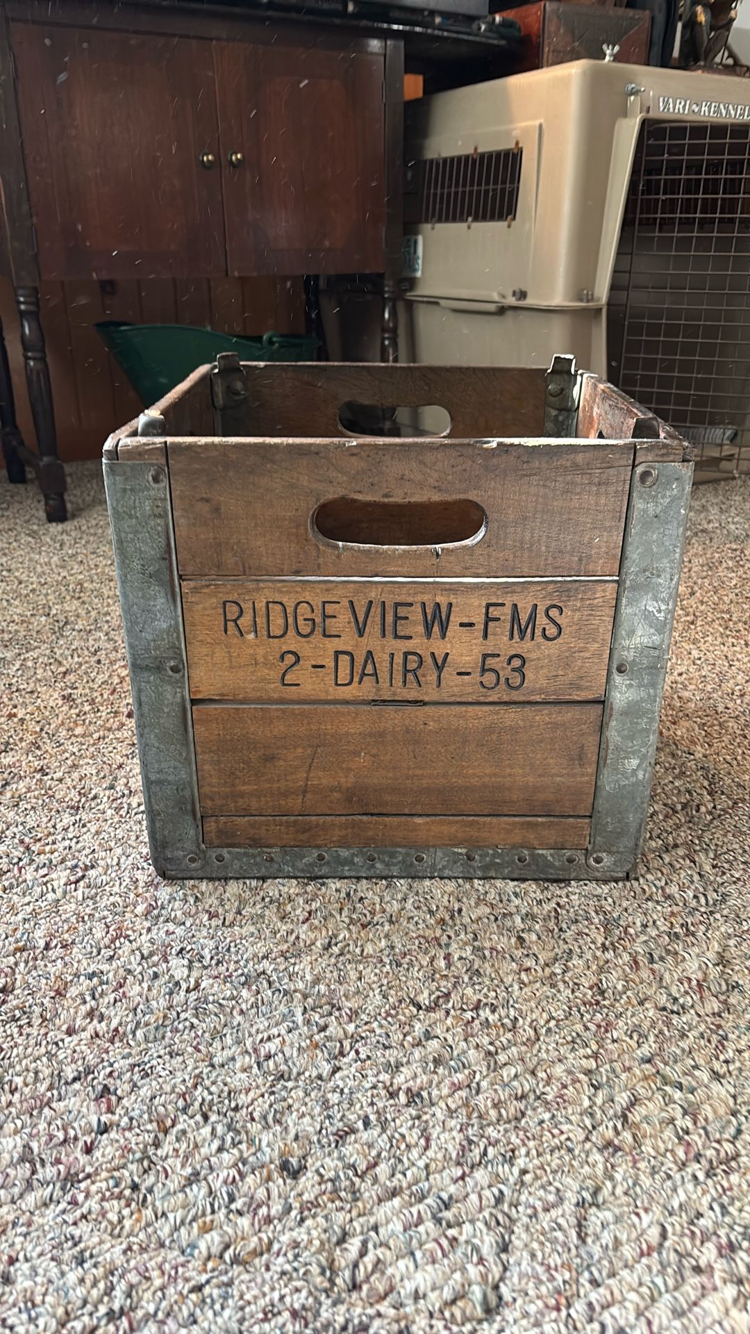 VINTAGE MILK CRATE