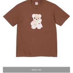 Supreme Bear Tee Size Large