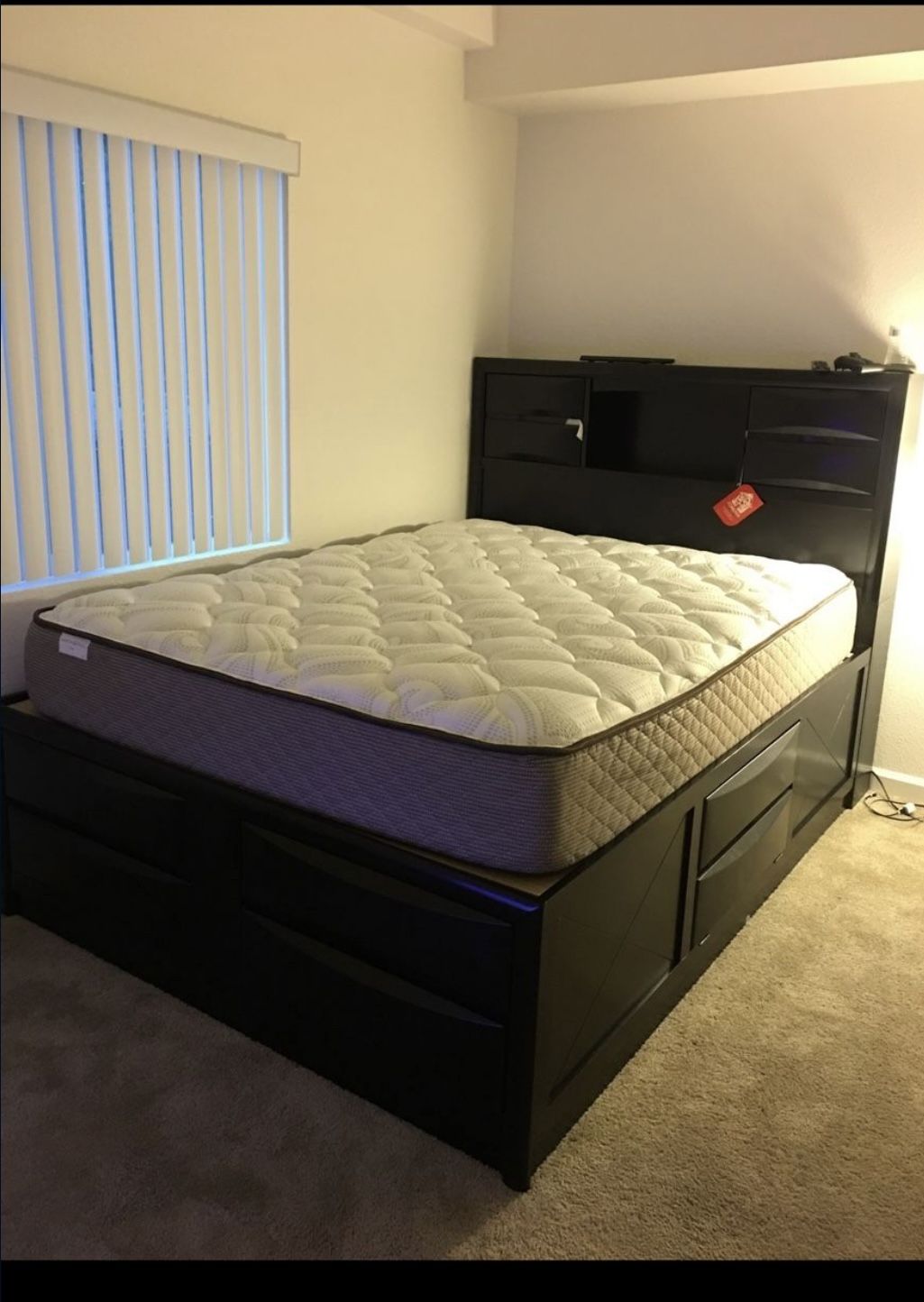 Storage Queen Bed