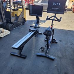 Package Deal - 2025 models RW900 + Studio 24 Nordictrack bike and rower - 1200$ for both
