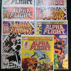 Marvel Alpha Flight Comics 