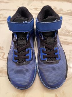 Nike Kids High-Top Sneakers Blue Black