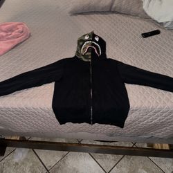 Bape 2nd Shark Full Zip Hoodie 