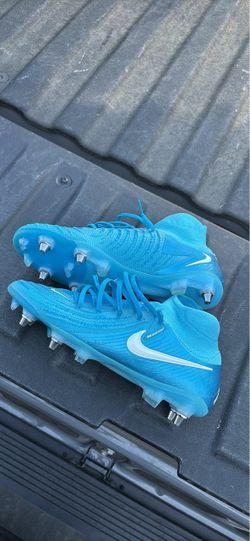 Nike Soccer Cleats Blue High-Top