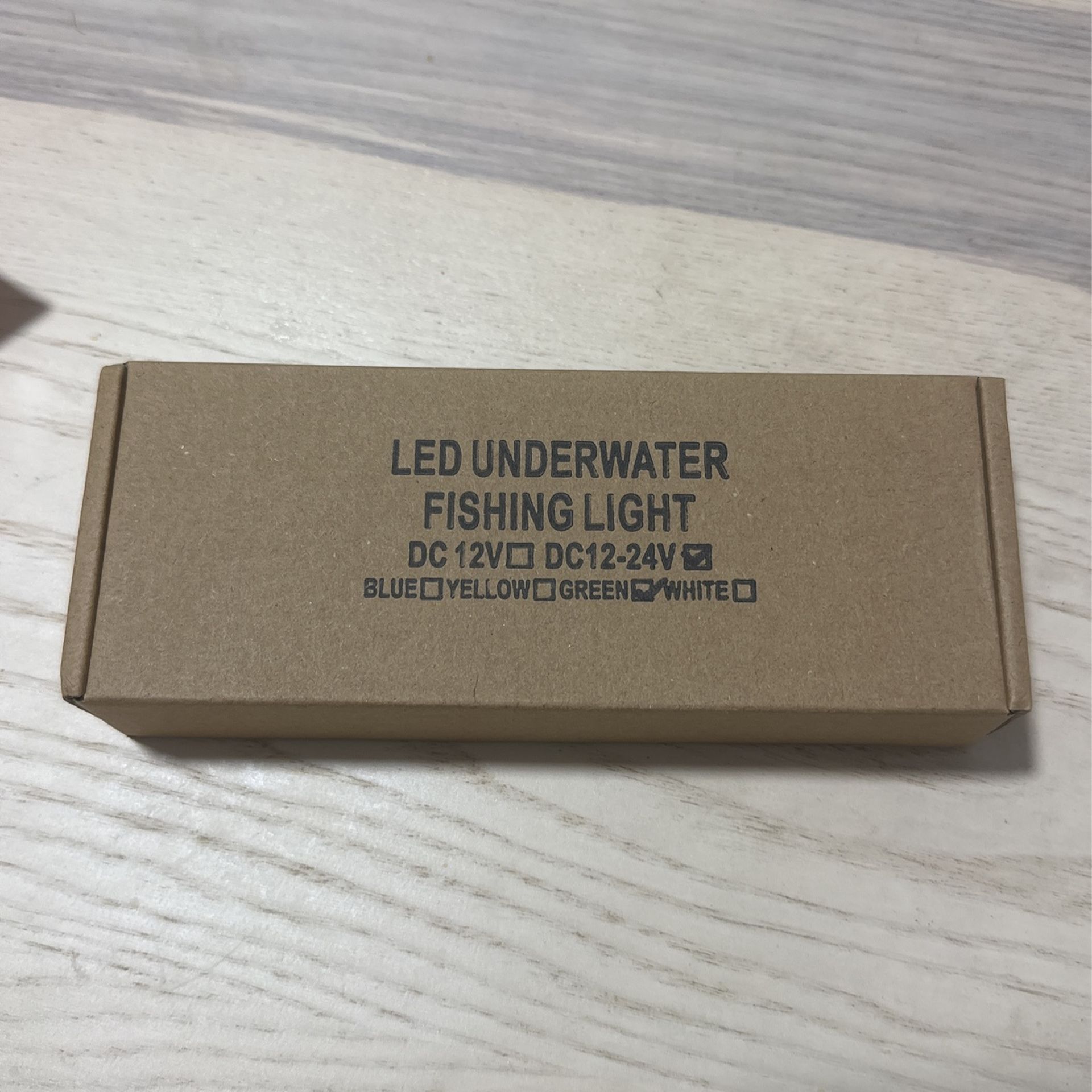 Led Fishing Light Green Underwater Lure Fish Light Attracting Fish Light