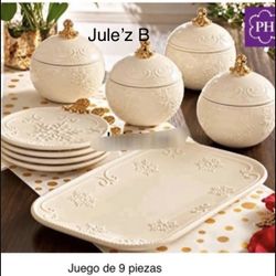 Princess House Juego De 9 Piezas Nuevas En Sus Cajas 