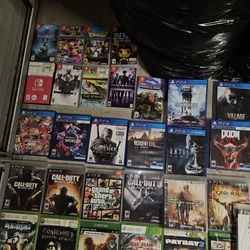 Games Available With System Lot 