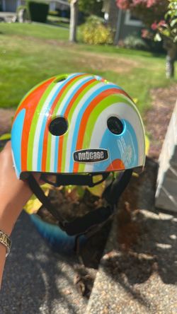Nutcase kids Striped Bike Helmet