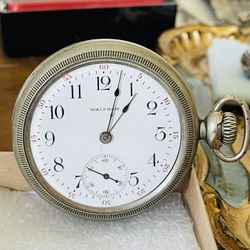 1909 Waltham Pocket Watch Antique