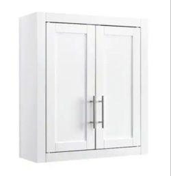 Savannah 22 in. x 26 in. x 8 in. Surface-Mount Medicine Cabinet in White