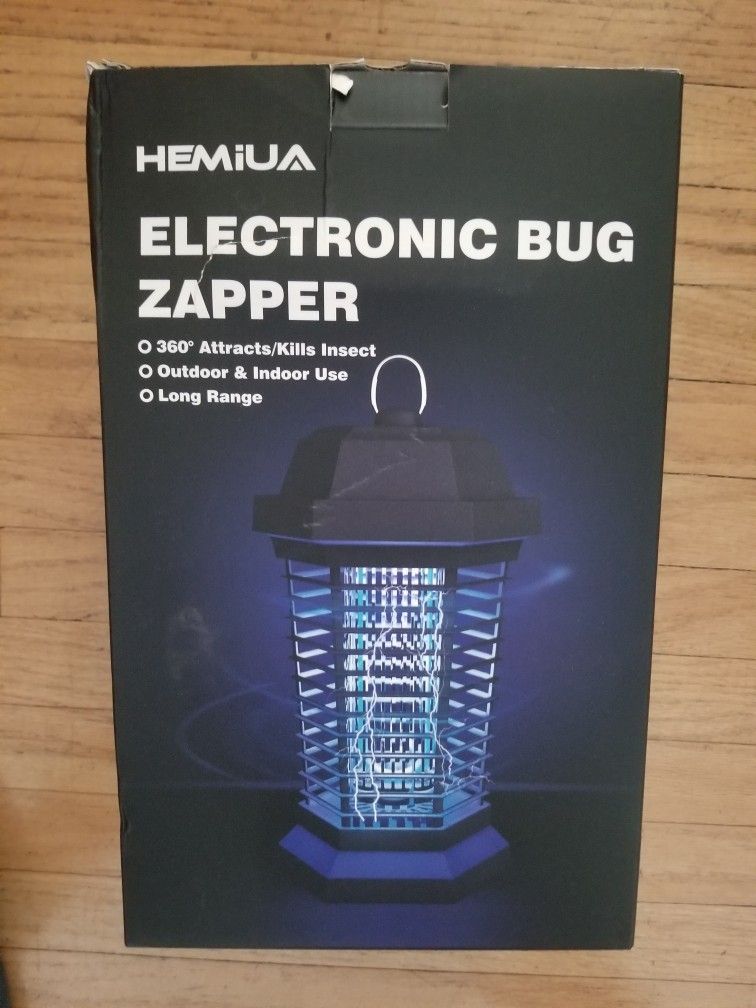 Electronic Bug And Mosquito Zapper (New)