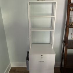 File Cabinet + Shelf