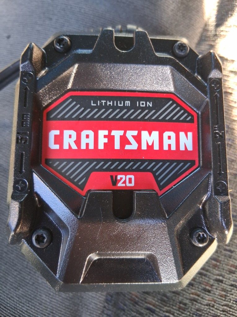 New 20v Craftsman Charger