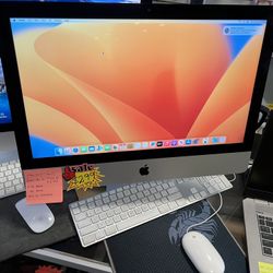 iMac 21.5” 2017 Intel Core i5-7th Gen 8gb Ram 1TB HDD macOS Ventura Microsoft Office 