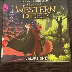 Beyond The Western Deep: Volume One comic book author Alex Kain