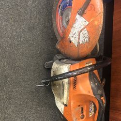 STIHL TS420 CONCRETE SAW  MUST GO BEST OFFER TODAY 