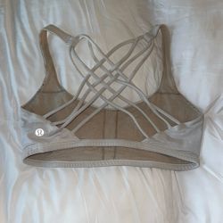 White Lululemon Sports Bra