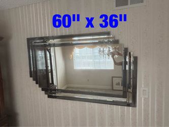 Mirror  :  60" x 36"  -  $30