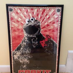 Cookie Monster Print