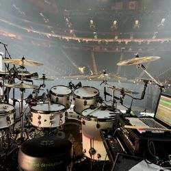 Mapex Saturn Evolution Fusion Drum Kit Polar White 4 Piece