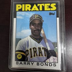 1986 Topps Traded Barry Bonds #11T ROOKIE